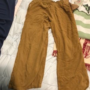 Linen pants. H & M